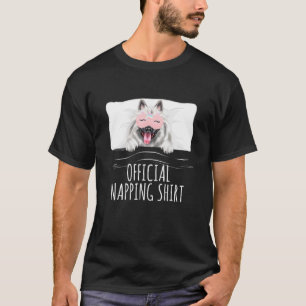 T-shirt Pénurie officielle de Keeshond Unicorn Sleep
