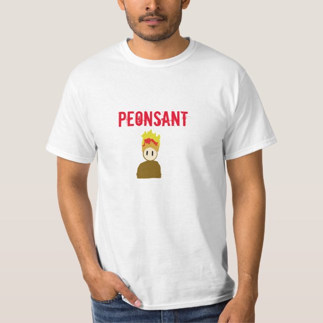 T-shirt Peonsant (Devant)
