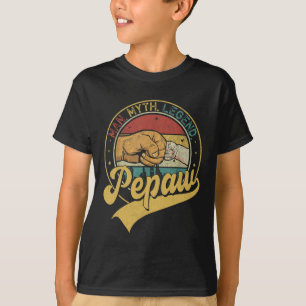 T-shirt Pepaw The Man The Myth The Legend Family Père's