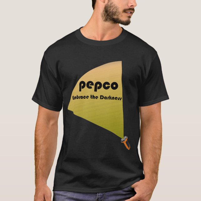 T-shirt Pepco - embrassez l'obscurité (Devant)