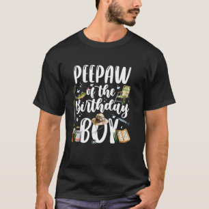 T-shirt Pépé du garçon de la fête d'anniversaire Famille d