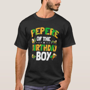 T-shirt Pepere of the Birthday Boy Construction Worker Bda