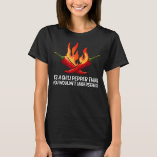 T-shirt Pepper Chili Pour Hommes Femme Sauce Épicée Jalape