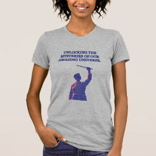 T-shirt Percer les mystères de l'univers Conception de la