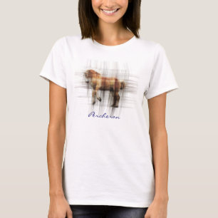 T-shirt Percheron Brouillon Chemise d'Art Equin pour les a