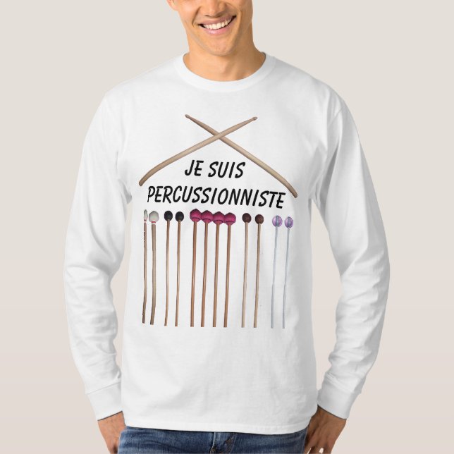 T-shirt percussions (Devant)