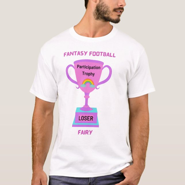 T-shirt Perdant de football Imaginaire (Devant)
