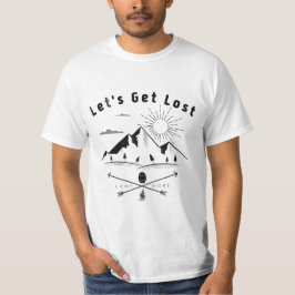 T-shirt Perdons-nous de faire du camping drôle et amusant