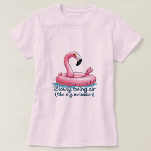 T-shirt Perdre Lentement De L'Air (Comme Ma Motivation