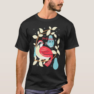 T-shirt Perdrix Dans Un Poirier 12 Jours Chanson De Noël M