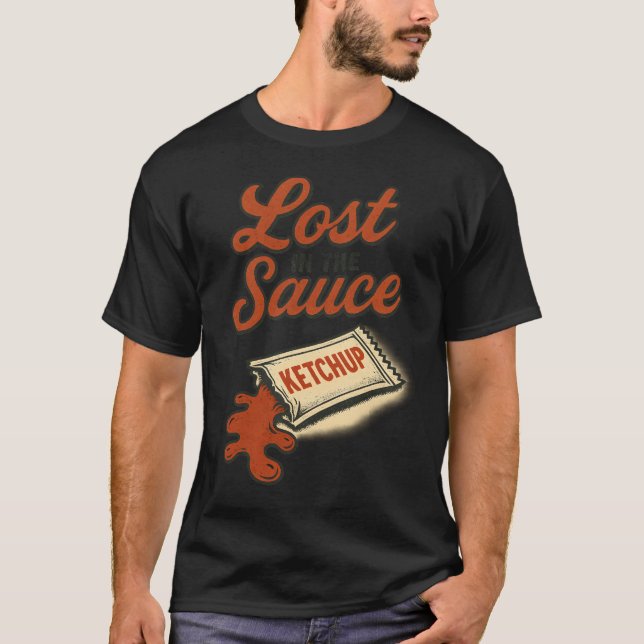 T-shirt Perdu à la sauce (Devant)