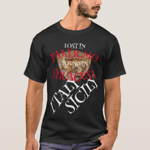 T-SHIRT PERDU À PALERME TROUVÉ À SYRACUSE SICILE