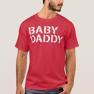 T-shirt Père Baby Daddyee Protecteur Fournisseur cadeau