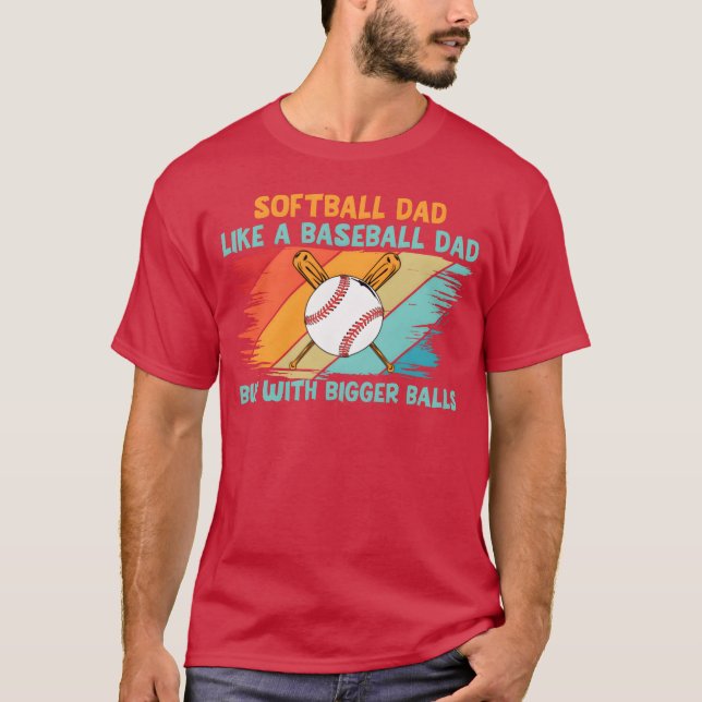 T-shirt Père Baseball Papa Définition Cadeau Meilleur cade (Devant)