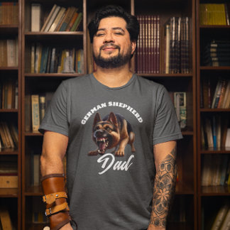 T-shirt Père berger allemand vicieux