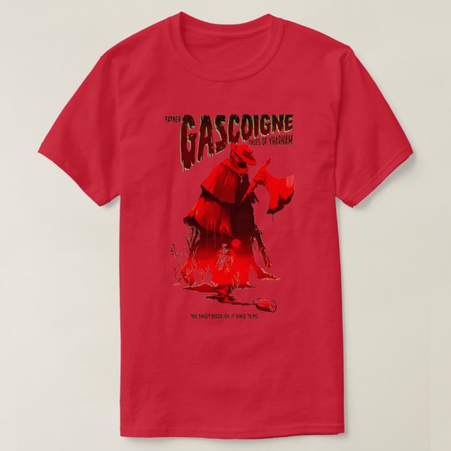 T-SHIRT PÈRE BLOODBORNE GASCOIGNE 5 (Design devant)