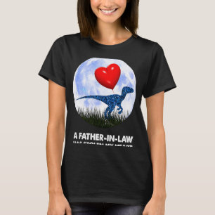 T-shirt Père dans le Rex droit Humour Dinosaur