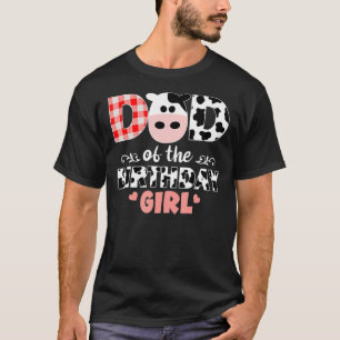 T-shirt Père de la fille qui fête son anniversaire Fête de