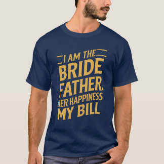T-shirt Père de la Mariée Bill rétro