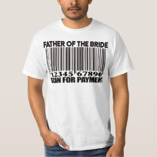 T-shirt Père De La Mariée Drôle Analyser Pour Paiement