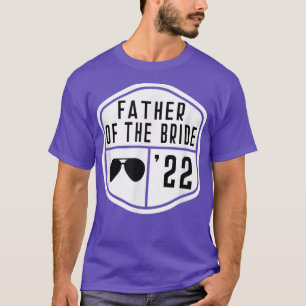 T-shirt Père de la Mariée Est 2022 Mariage de baccalauréat