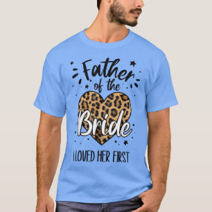 T-shirt Père de la mariée je l'ai aimée en premier 506