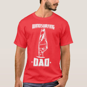 T-shirt Père de planche à voile rétro
