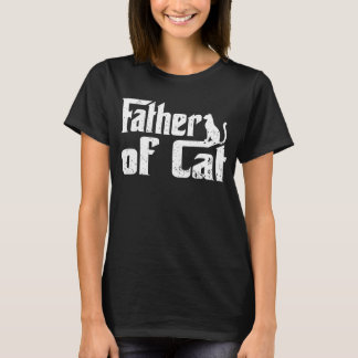 T-shirt Père des chats amoureux drôle cadeau papa