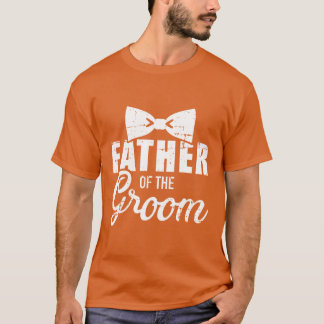 T-shirt Père du marié papa cadeau pour mariage ou bachel