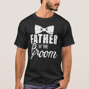 T-shirt Père du marié papa pour mariage ou enterrement de 