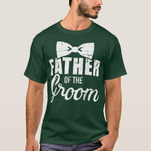 T-shirt Père du marié papa pour mariage ou enterrement de 