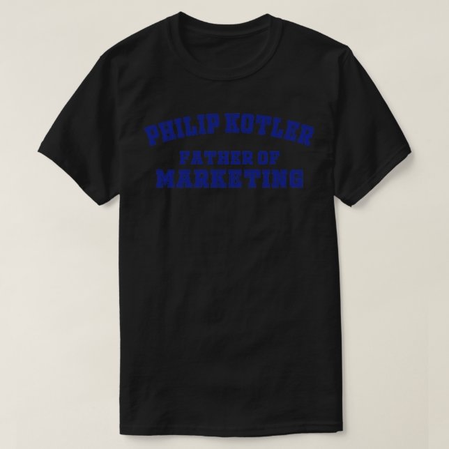 T-shirt Père du marketing Philip kotler (Design devant)