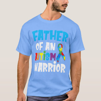 T-shirt Père D'Un Guerrier Autiste Fière De Dire Une Fille
