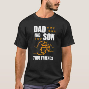 T-shirt Père Et Fils Amitié Pour Eternité Père Fils