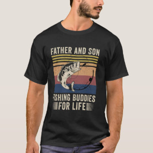 T-shirt Père et fils, compagnons de pêche pour la vie