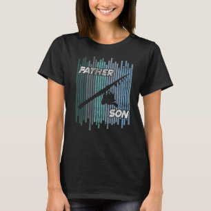 T-shirt Père et fils hommes Pêche Fête des pères Père A
