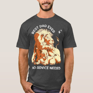 T-shirt Père Et Fils Lion