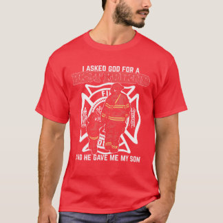 T-shirt Père Et Fils Meilleur Ami À Vie Un Pompier