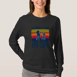 T-shirt Père et Son Dirt Biker Motorcycle Cross Biker