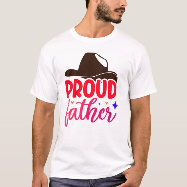 T-shirt Père fier (Devant)
