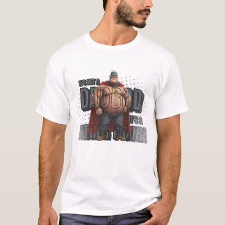 T-shirt Père Figure Force : Libérez la puissance papa Bod!