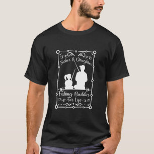 T-shirt Père Fille Épouses De Pêche Pour Correspondre 