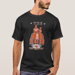T-shirt Père Fils Football Correspondant Père Fils Footbal