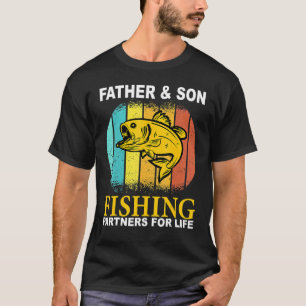 T-shirt Père Fils Partenaires de Pêche Pour la Vie Fête de