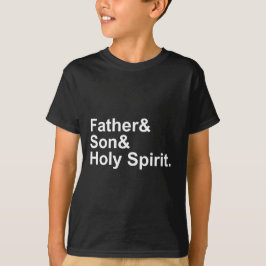 T-shirt Père Fils Saint Esprit | Dieu de la Sainte Trinité