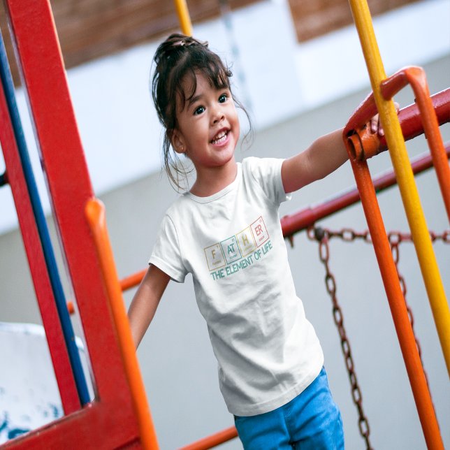 T-Shirt Père Funny Tableau périodique papa (Father Funny Periodic Table Dad T-Shirt)