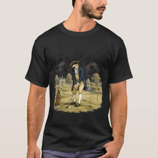 T-shirt Père George-Washington Golf drôle