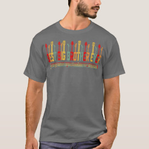 T-shirt Père guitariste Meilleur Big Brother Jamais Guitar