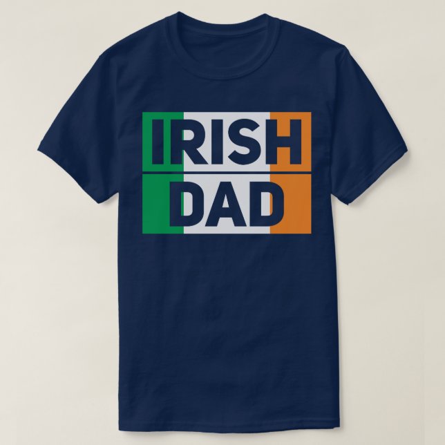 T-shirt Père irlandais Fête des pères (Design devant)