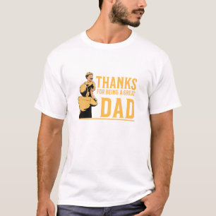 T-shirt Père jour, Merci d'être un grand père